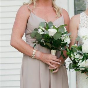 Sorrella Vita Rose gold bridesmaid dress